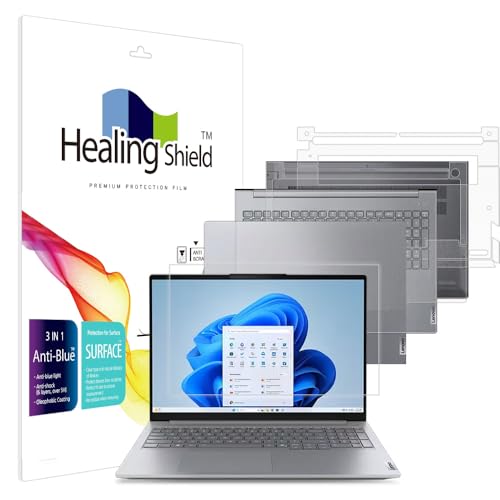 Healingshield �X�L���V�[���t���ی�t�B���� Screen Protector Eye Protection Anti UV Blue Ray Film Compatible with LENOVO Thinkbook 16IAL GEN8