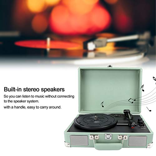 Fockety Tourne-Disque, Lecteur de phonographe Vintage Portable sans Fil Bluetooth à 3 Vitesses avec Haut-parleurs… - Les Beatles, Paul McCartney, John Lennon, RIngo Starr, George Harrison Fockety Tourne-Disque, Lecteur de phonographe Vintage Portable sans Fil Bluetooth à 3 Vitesses avec Haut-parleurs… – Image 5