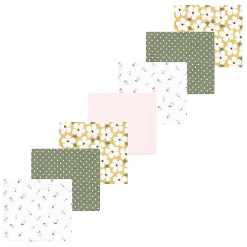 Image of Luvable Friends Little Treasure Flannel Receiving Blankets 7pk