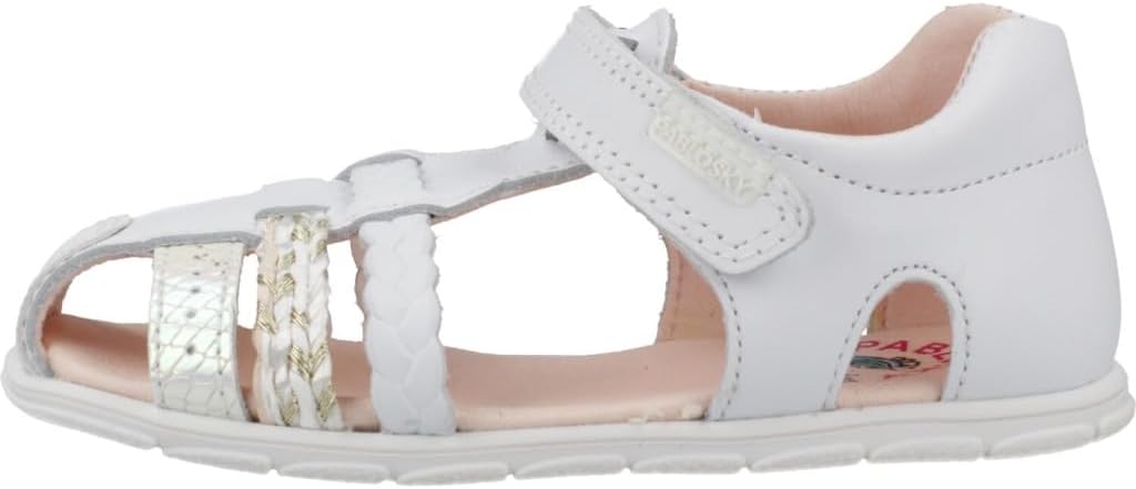 Pablosky ZIG 067200 Barefoot Sandals for Baby Girls