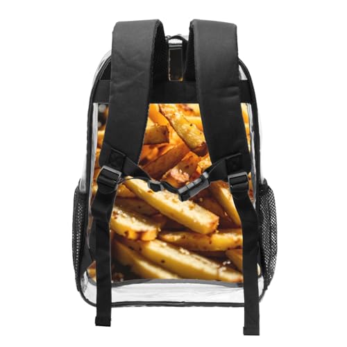 Mochila transparente de comida rápida que agiliza el acceso de seguridad en estadios unisex 2