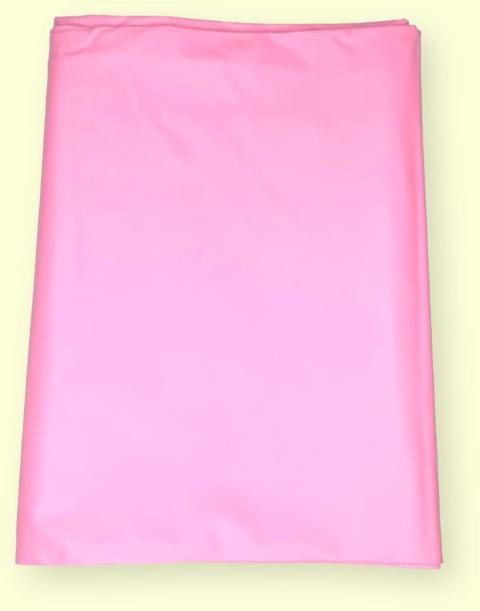 GOCS Bed Protector Waterproof Noiseless Double Bed Size Rubber Coated Plastic Sheet