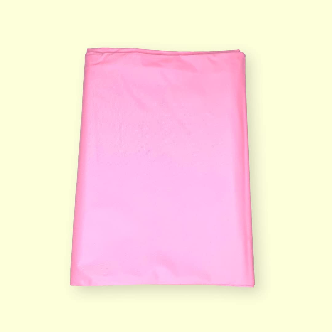 GOCS Bed Protector Waterproof Noiseless Double Bed Size Rubber Coated Plastic Sheet