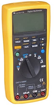 Scientech 55 - Digital Multimeter 1 Year Warranty : Amazon.in ...