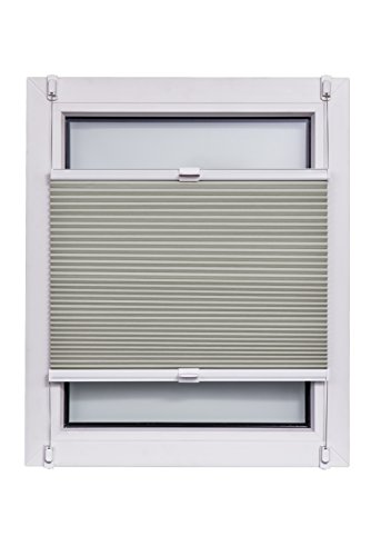 Store plissé nid d'abeille isolant Klemmfix sans perçage - 3