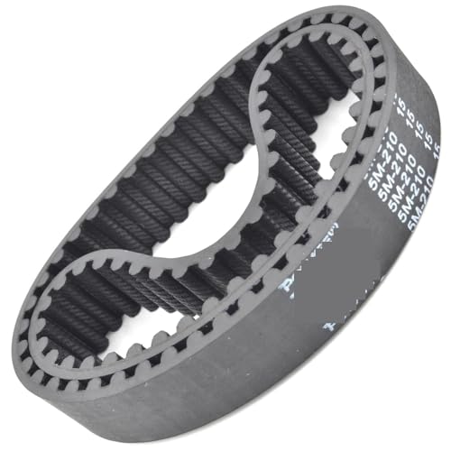 Courroie HTD 5M 175-5M caoutchouc haute densité à 35 dents pour poulie crantée