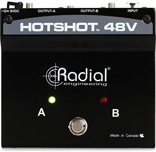 Radial Hotshot 48V Condenser Microphone Switcher