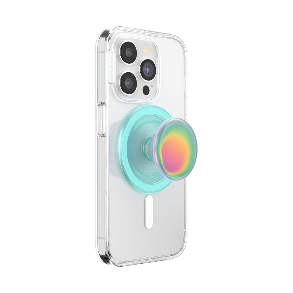 PopSockets Phone Grip for MagSafe with Kickstand, Magnetic Stand, Swappable Top, Secure Hold for iPhone MagSafe Cases, Phone & Tablet Grip, Cute