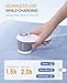 BEAUTURAL Fabric Shaver, Rechargeable Lint Remover Sweater Defuzzer, Intelligent Digital Display Lints Shaver Fuzzs Pills Bobbles Trimmer for Clothes and Furniture