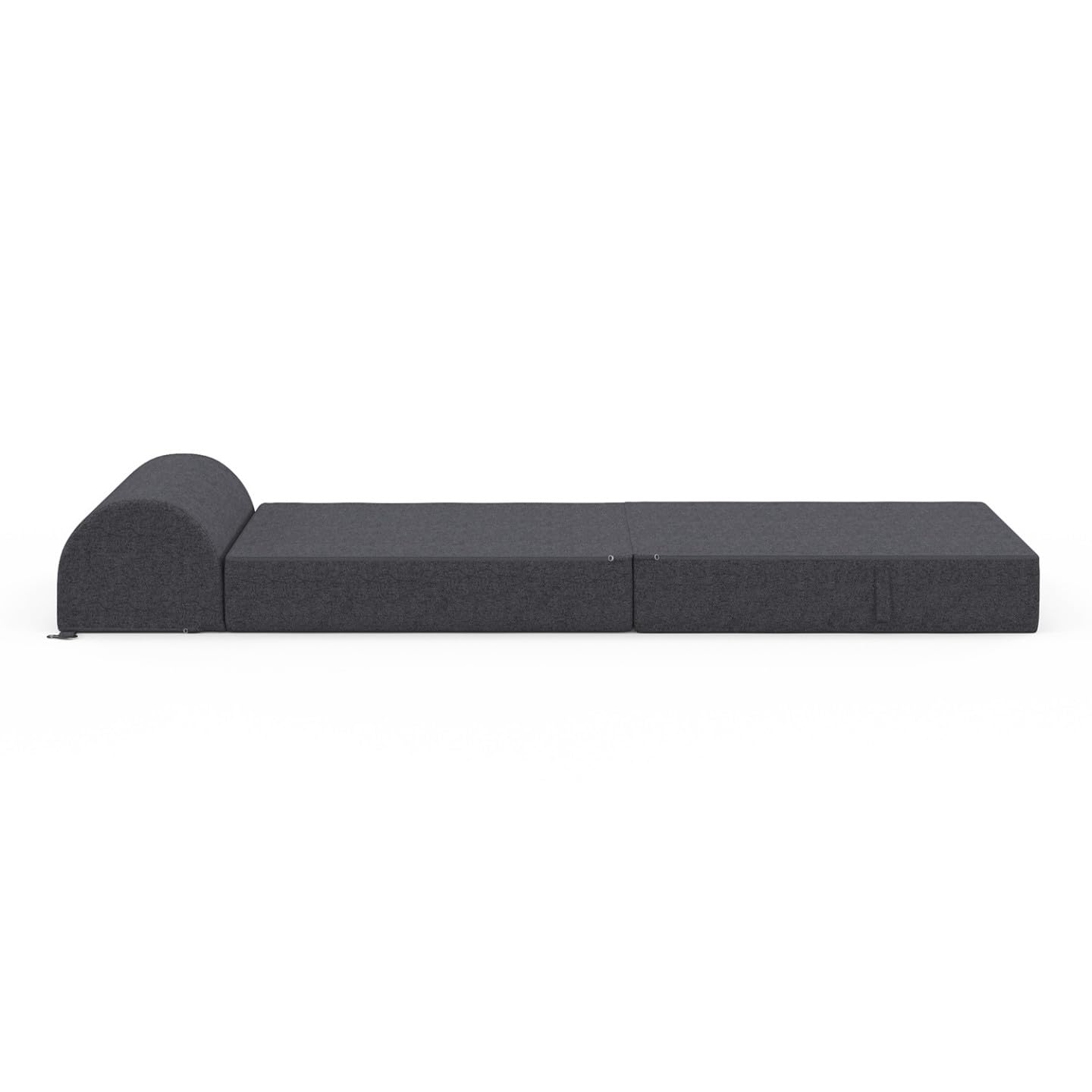 IDMarket - Chauffeuse Paloma en Tissu Gris Anthracite
