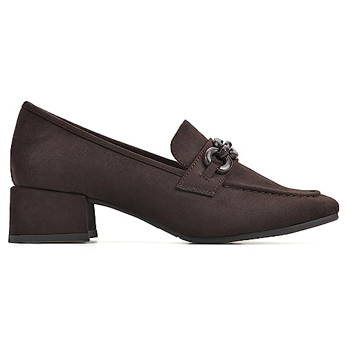 Image of CLIFFS BY WHITE MOUNTAIN Women's Quinbee Low Block Heel Loafer