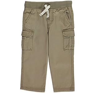Carters赤ちゃんClothing Outfit Boys Drawcord Cargoパンツカーキ カラー: ベージュ