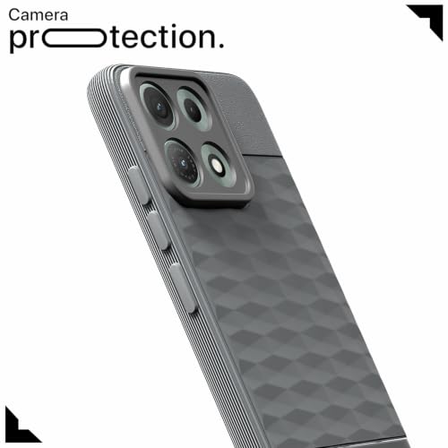 Image of Outlouders Back Cover for Motorola Moto Edge 70 Max 5G | Full Camera Protection | TPU Soft Flexible Shockproof Bumper Case (Grey)