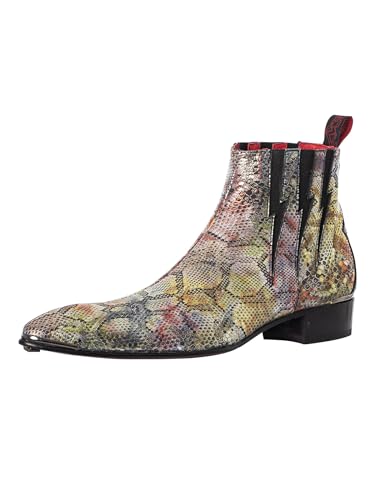 Jeffery West Men's Bolt Chelsea Boots, Multicoloured, 7 UK