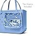 BOGG BAG Original Large Tote – 19” x 14” x 9” – Durable, Washable, Tip-proof – Beach, Pool, Boat, Work, Sports (Carolina on My Mind)
