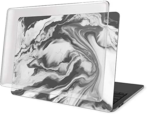 Skinit Case + Skin Compatible with MacBook Pro 15in (2016-19) Originally Designed Grey Marble Ink Design