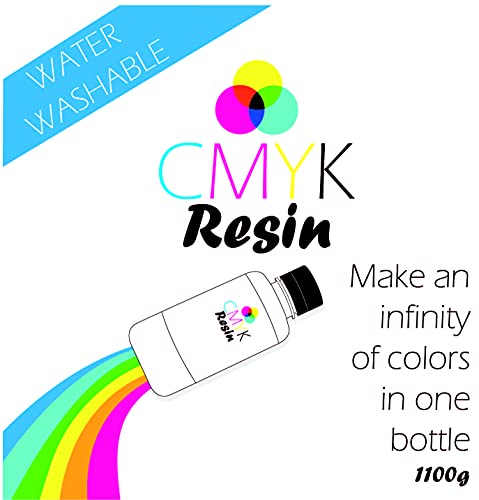 Resina lavable 3D 405nm: Colores infinitos 1100g, alta precisión, Anycubic y Elegoo Photon. - Fernando Cortés