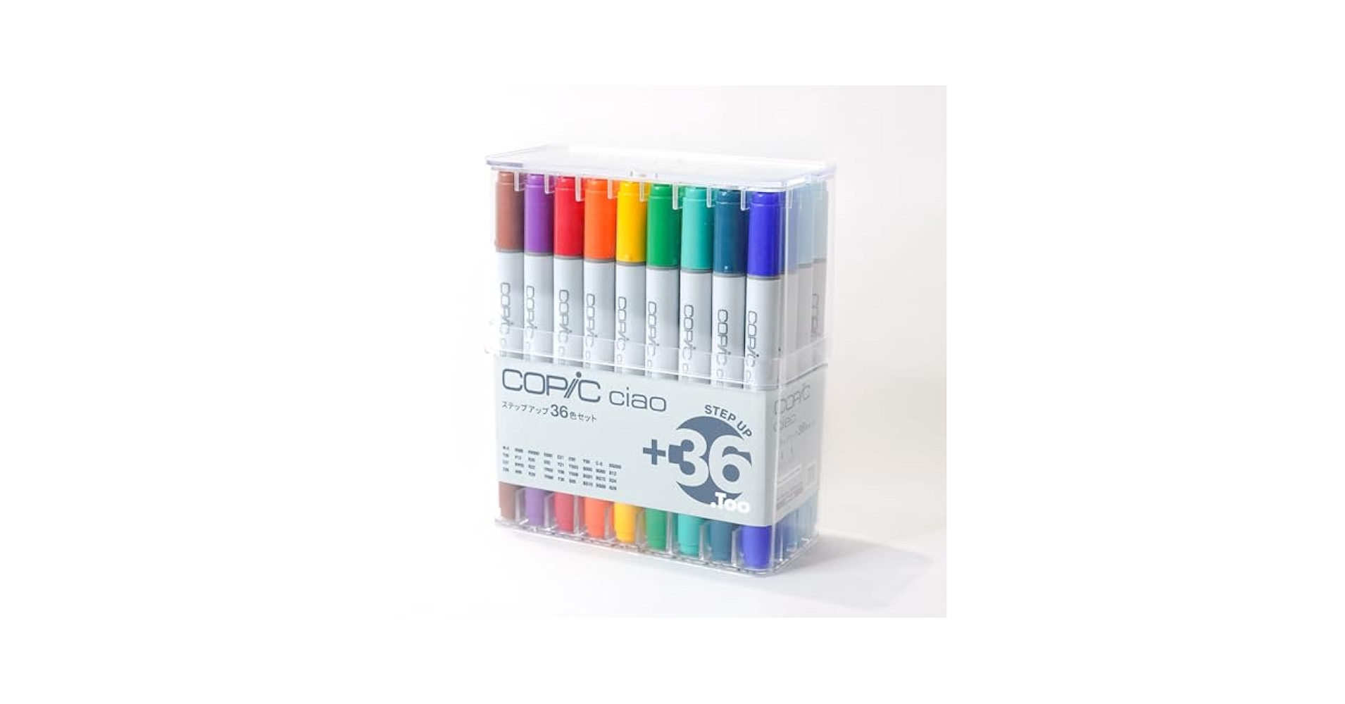 【新品・36本セット】大好評です。コピック入門用として最適なアルコールマーカー Amazon | Too コピック チャオ スタート 36色セット 日本製 多色