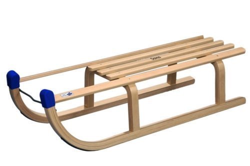 Holzrodel, Rodel, Rodelschlitten, Schlitten DAVOS 90 cm