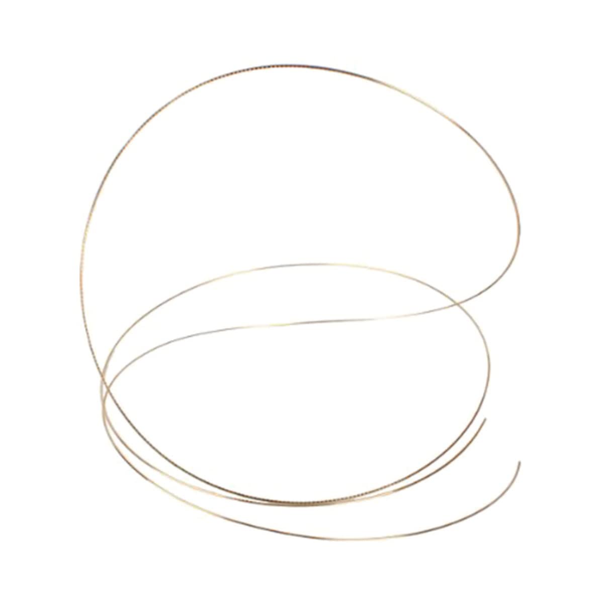 ULDIGI 3pcs 8ft 1.5mm Gold Fretwire for Guitar Brass Material for Mandolin Banjo