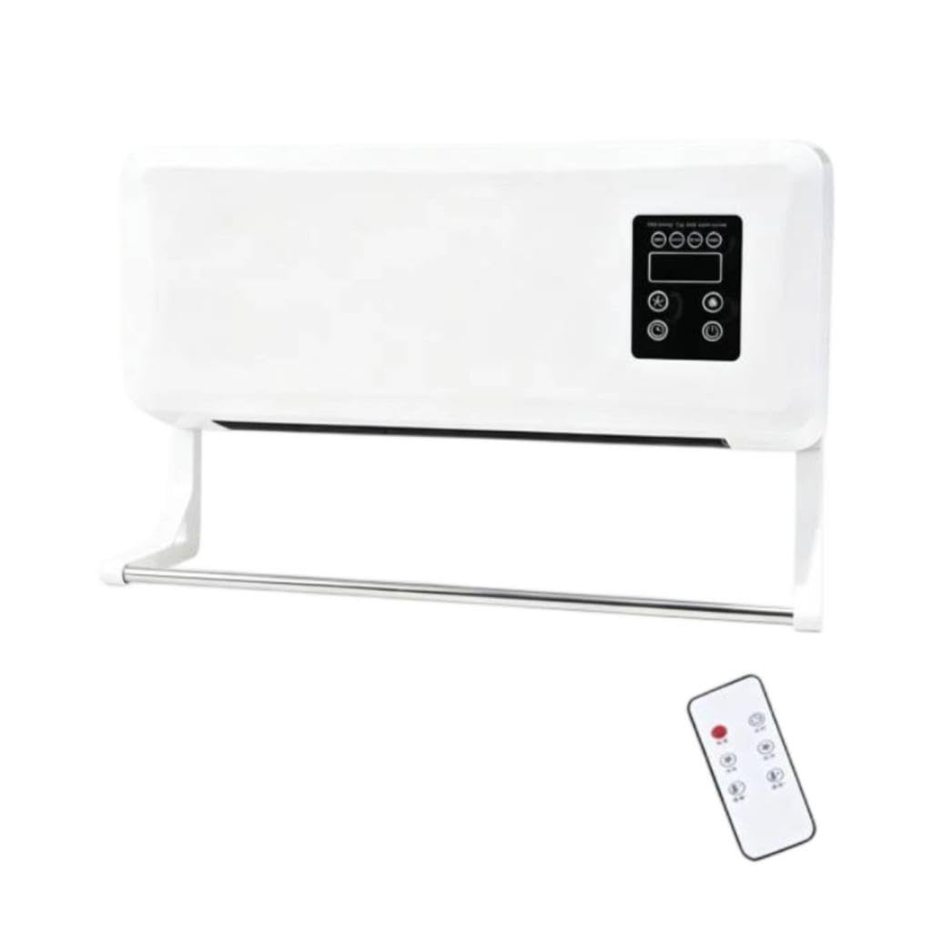 Mini Climatiseur Mural, Climatiseur Portable avec Télécommande, Minuterie 8 Heures, Système de Climatisation Split, Système de Chauffage, pour Chambre à Coucher et Bureau