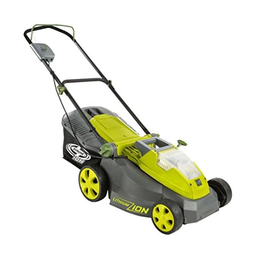 Sun Joe iON16LM 40 V 16-Inch Cordless Lawn Mower with Brushless Motor