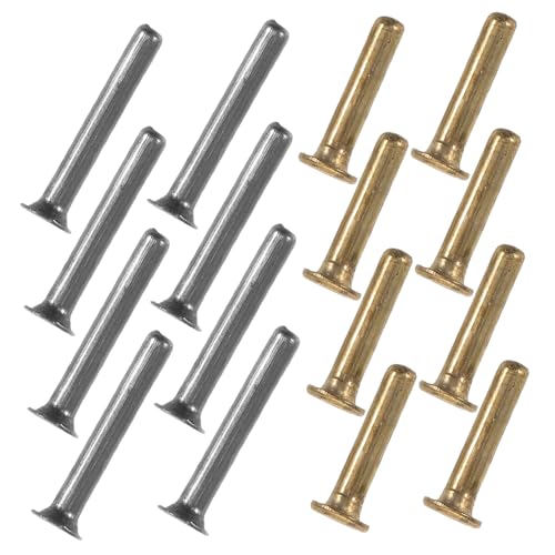 LIGIGWASH 16 Stück Teiliges Reparaturset für Schirmgestell mit Leichten Schirmrippen Nieten Vielseitig Einsetzbar für Falt Stock und Sonnenschirme Praktisches Zubehör für Schnelle