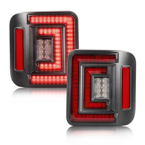 MAYELLO LED Tail Lights Compatible with Jeep Wrangler JL 2018-2025