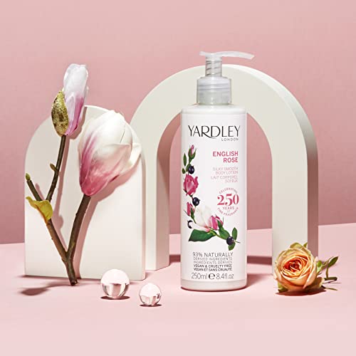 Yardley Of London English Rose Silky Smooth Body Lotion for her 250ml - Image 4