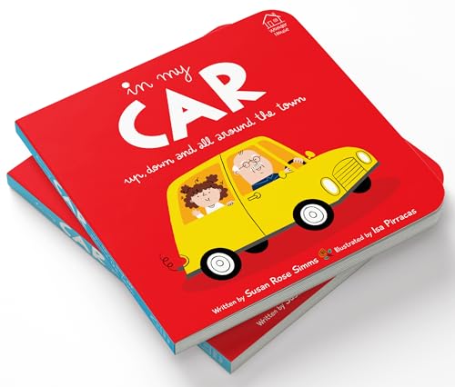 Image of In My C Up, Down And All Around The Town - Interactive Board Book For Kids | Ride Through The Neighborhood With Fun Rhymes, Bright Pictures & ... For Toddlers & Preschoolers | Ages 2-5 Years