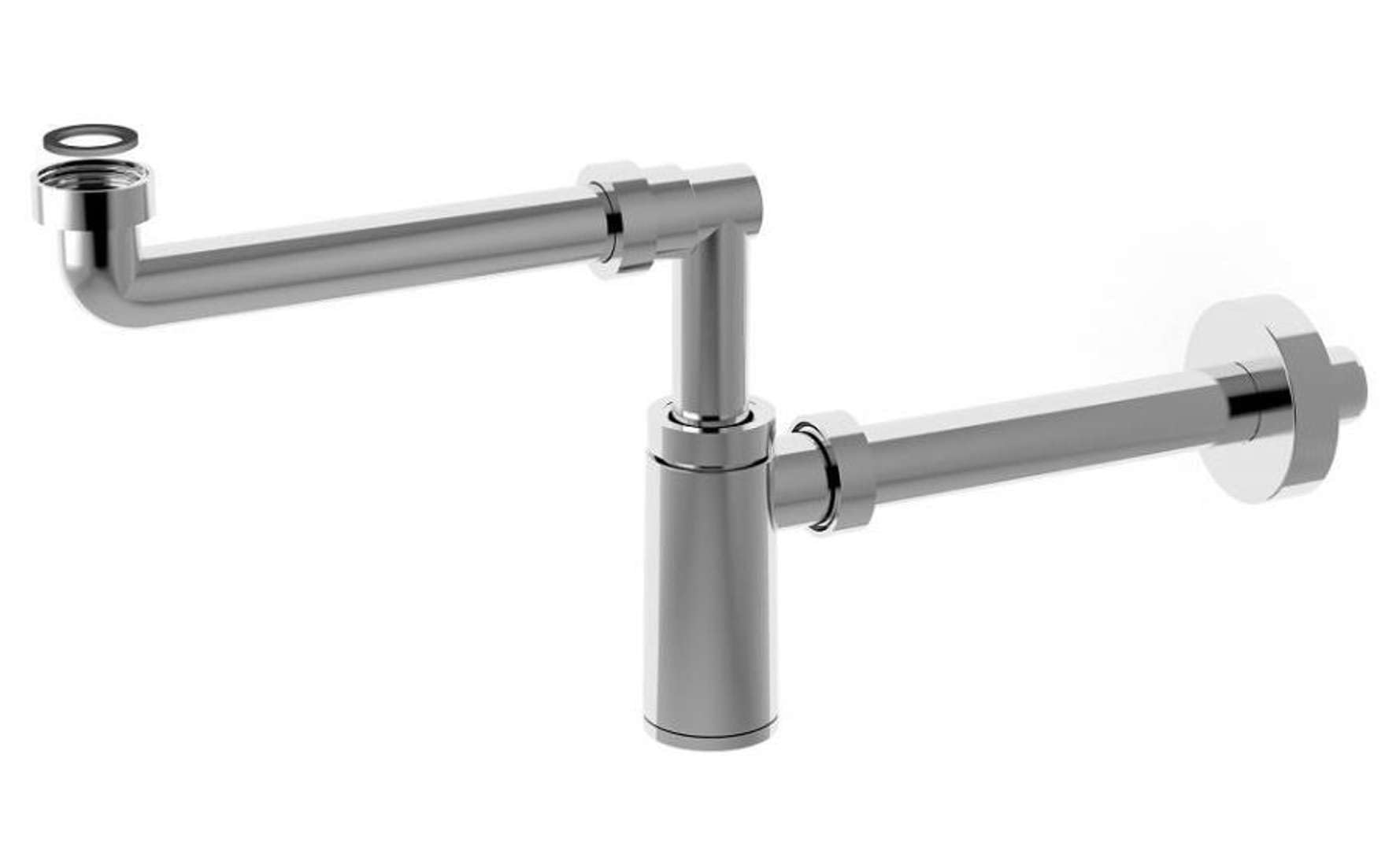 BONOMINI - KING Waschbecken Siphon, platzsparend