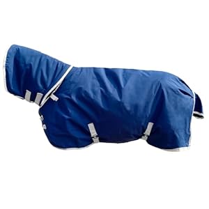1600D Horse Blanket Winter Waterproof,400g Warm Cotton Filling Liner 1600D Premium Turnout Horse Blanket,Medium Weight Waterproof Blanket 72 inches