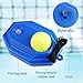 Tennis Ball Training Baseboard,2026 New Tennis rebounder with Weighted Base,Portable Beginners Sport Exercise with String for Home use,Multifunction Tennis Practice Rebounder for Backyard (2)