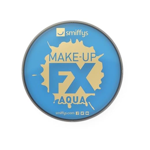 FX MAKEUP AQUA FACE AND BODY PAINT - PALE BLUE Halloween