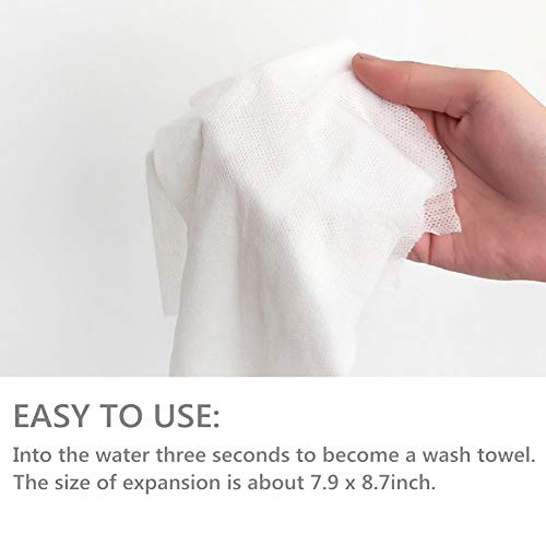 Vanfn Travel Duffel Bag And Disposable Towel, Compressed Towel, Mini Disposable Compressed Washcloth, Cotton Portable Disposable Compressed Towels Perfect For Travel, Home & Outdoor Activities #TOP7