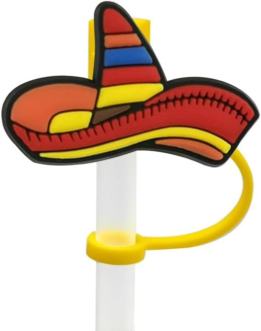 Miniatura 3 de Fundas de paja de calavera de cocodrilo mexicano para Stanley de 30 y 40 onzas, fundas de paja de 0.394 pulgadas (0.394 in), bonitos adornos de paja