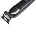 TPOB X Deluxe White Rubber Grip Digital Brushless 7200rpm Professional Hair Trimmer Hair Clippers for Men, Krazy Blade Trimmer Cordless Rechargeable Clippers (Black)