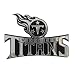 NFL Tennessee Titans Chrome Automobile Emblem