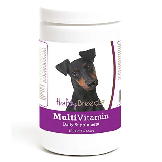 Healthy Breeds Manchester Terrier Multivitamin Soft Chew for Dogs 180 Count