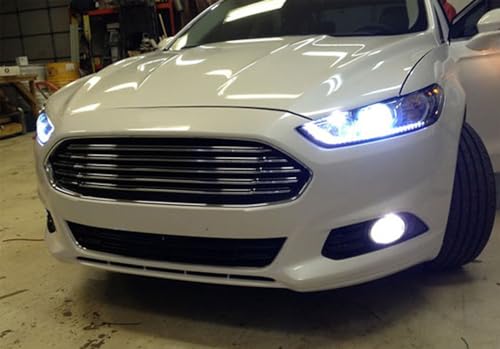 Luces LED antiniebla blancas Xenon iJDMTOY para autos miniatura 7
