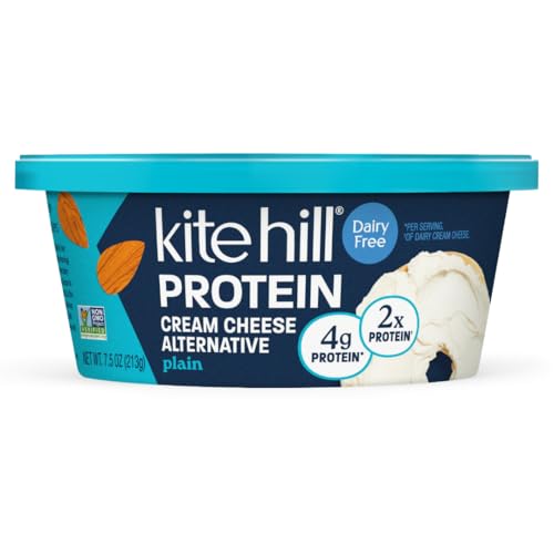 KITE HILL Protein Plant Based Cream Cheese, 7.5 OZ