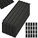 Jaxilyn Metal Roof Panels 20 pcs 99 ft² Galvanized Steel Corrugated Tin Roofing Panels Gazebo Top Cover Garages,Sheds, Stables and Mobile Homes Replacement for Patio Outdoor Garden, Black