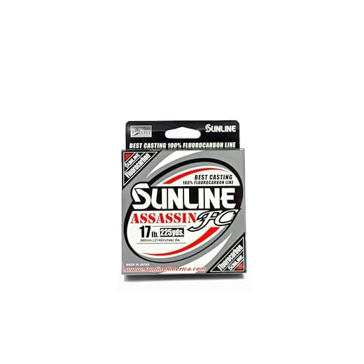 Sunline 63042307 4594-0120 Assassin FC Fishing Equipment, 17 lb