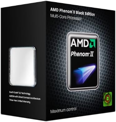 AMD CPU HDZ955FBGMBOX Phenom II X4 955 Black Edition 3.2GHz AM3 125W Retail