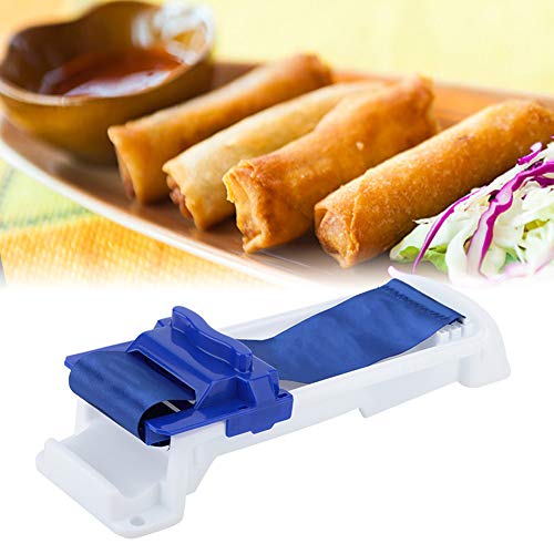 Vegetable Meat Rolling Tool, Multi-Functional DIY Plastic Spring Roll Roller Eggroll Wrapper Machine...
