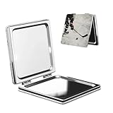 Compact et élégant : ce petit miroir de poche est non seulement à la mode, mais aussi très fonctionnel. La couche extérieure en polyuréthane offre un meilleur toucher, tandis que le miroir intérieur en PVC zingué offre une réflexion claire pour une visualisation rapprochée du visage