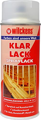 Wilckens Spraylack Klarlack seidenglänzend, 400 ml, farblos