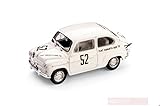  Brumm Scale Modell KOMPATIBEL MIT FIAT Abarth 850 N.52 Winner 500Km Nurburgring 1962 E.FURTMAYR 1:43 BM0305