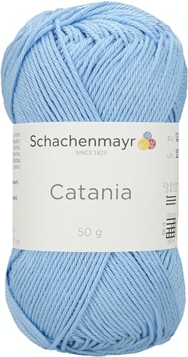 Schachenmayr Catania, 50G eisblau Handstrickgarne