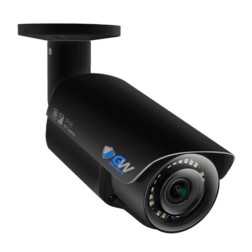 GW Security 8MP 4K Outdoor Microphone IP Camera